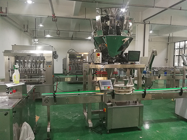 全自動整套顆粒（lì）灌裝（zhuāng）生產線